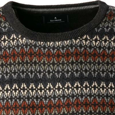 Besorgen 👏 RAGMAN Pullover 743980/019 Baumwolle-Kaschmir, Anthrazit gemustert, Anthrazit 🧨 5 Besorgen 👏 RAGMAN Pullover 743980/019 Baumwolle-Kaschmir, Anthrazit gemustert, Anthrazit 🧨 – Bild 3