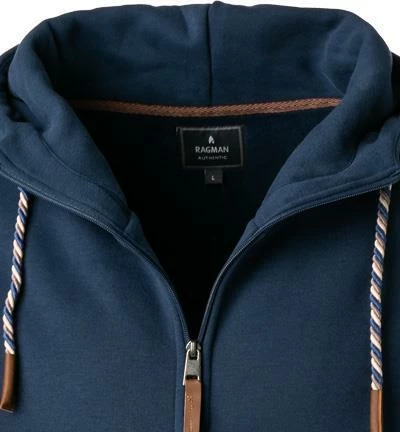 Top 10 🛒 RAGMAN Sweatjacke 807796/079 Baumwolle, Nachtblau ⭐ 5 Top 10 🛒 RAGMAN Sweatjacke 807796/079 Baumwolle, Nachtblau ⭐ – Bild 3