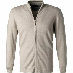 Großhandel 😀 RAGMAN Strickjacke 742595/013 Baumwolle-Kaschmir, Grau 🎁