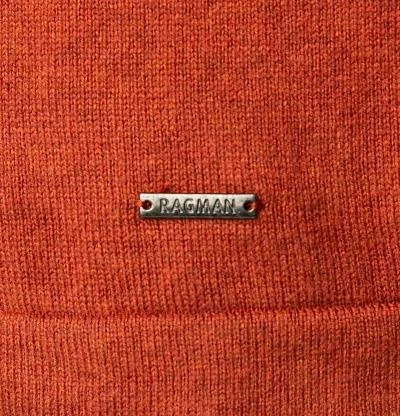 Billig 🎁 RAGMAN Strickjacke 742595/059 Baumwolle-Kaschmir, Rost 😉 6 Billig 🎁 RAGMAN Strickjacke 742595/059 Baumwolle-Kaschmir, Rost 😉 – Bild 4
