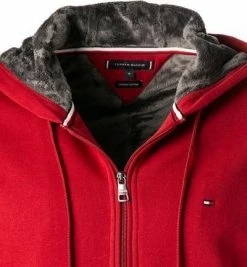 Aktion 👏 Tommy Hilfiger Hoodie MW0MW20123/XIT Kapuzenjacke, Baumwolle, Dunkelrot 🌟 -Pullover & Strickjacken Verkäufe 379347 norm2