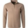 Großhandel 🔔 DANIELE FIESOLI Pullover 0083/36 Troyer, Merinowolle, Haselnuss 🛒