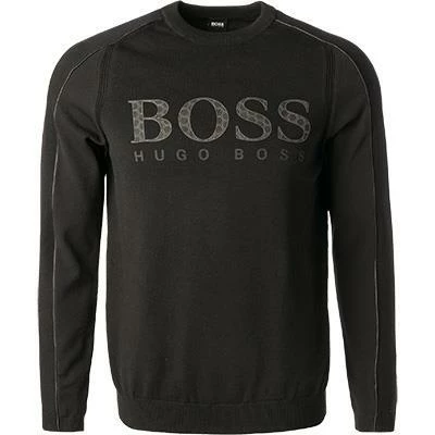 Brandneu 😍 BOSS Pullover Rodaro 50456145/001 Baumwolle, Schwarz ✨ 4 Brandneu 😍 BOSS Pullover Rodaro 50456145/001 Baumwolle, Schwarz ✨ – Bild 2