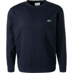 Aktion 🌟 LACOSTE Sweatshirt SH9445/166 Clasic Fit, Baumwolle, Dunkelblau 😉