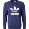 Besorgen 👏 adidas ORIGINALS Trefoil night sky-white H06654 Sweatshirt, Baumwolle, Nachtblau 🧨 -Pullover & Strickjacken Verkäufe 379462 master