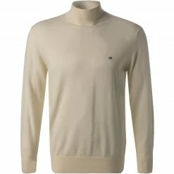 Angebote ⌛ Calvin Klein Pullover K10K102736/YAH Wolle waschbar, Ecru 🤩