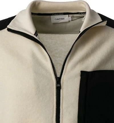 Budget ✨ Calvin Klein Sweatjacke K10K107630/YAH Wolle, Wollweiß 😉 5 Budget ✨ Calvin Klein Sweatjacke K10K107630/YAH Wolle, Wollweiß 😉 – Bild 3