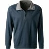 Coupon 👏 Pierre Cardin Troyer 54702/000/12425/3505 Baumwolle, Indigo meliert, Indigo 🔔 -Pullover & Strickjacken Verkäufe 379544 master