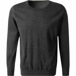Aktion 💯 Pierre Cardin Pullover 55300/000/12548/2100 Baumwolle, Anthrazit ⌛