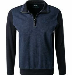 Brandneu 🔥 Pierre Cardin Troyer 54712/000/12426/3270 Baumwolle, Indigo ❤️ -Pullover & Strickjacken Verkäufe 379554 norm