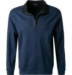 Brandneu ✔️ Pierre Cardin Troyer 54722/000/12427/3270 Baumwolle, Indigo ✨ -Pullover & Strickjacken Verkäufe 379558 norm
