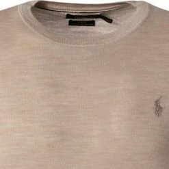 Coupon 🌟 Polo Ralph Lauren Pullover 710714346/025 Slim Fit, Merinowolle waschbar, Hellbeige 👍 -Pullover & Strickjacken Verkäufe 379597 norm2