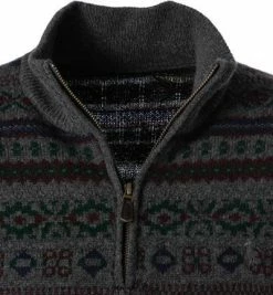 Brandneu 😉 Polo Ralph Lauren Pullover 710850020/001 Troyer, Wolle-Kaschmir, Grau gemustert, Grau 👏 -Pullover & Strickjacken Verkäufe 379598 norm2