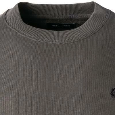 Schlussverkauf 🎁 Fred Perry Sweatshirt M7535/G85 Baumwolle, Metallgrau ⌛ 5 Schlussverkauf 🎁 Fred Perry Sweatshirt M7535/G85 Baumwolle, Metallgrau ⌛ – Bild 3