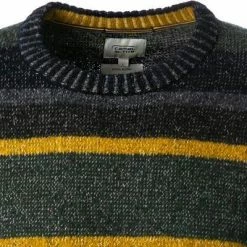 Angebote 🎁 camel active Pullover 409543/6K23/60 Wolle, Navy-grün gestreift, Navy ⌛ -Pullover & Strickjacken Verkäufe 379615 norm2