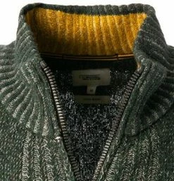 Rabatt 🎁 camel active Pullover 409520/6K30/93 Strickjacke, Wolle, Dunkelgrün meliert, Dunkelgrün 😀 -Pullover & Strickjacken Verkäufe 379622 norm2