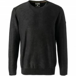 Brandneu 👏 camel active Pullover 409540/6K10/88 Baumwolle, Dunkelblau meliert, Dunkelblau 🎁