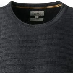 Brandneu 👏 camel active Pullover 409540/6K10/88 Baumwolle, Dunkelblau meliert, Dunkelblau 🎁 -Pullover & Strickjacken Verkäufe 379627 norm2