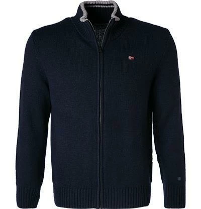 Budget 🔥 NAPAPIJRI Cardigan NP0A4FM/176 Strickjacke, Lammwolle, Marineblau, Marine 💯 4 Budget 🔥 NAPAPIJRI Cardigan NP0A4FM/176 Strickjacke, Lammwolle, Marineblau, Marine 💯 – Bild 2