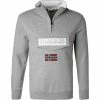 Coupon 😍 NAPAPIJRI Sweatshirt NP0A4FQL/160 Baumwolle, Grau meliert 🥰
