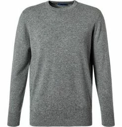 Schlussverkauf ⭐ Cipriani RH-Pullover BL40/1211/112845 Reines Kaschmir, Hellgrau meliert, Hellgrau 🧨