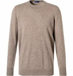 Großhandel 🥰 Cipriani RH-Pullover BL40/1211/113890 Reines Kaschmir, Beige meliert, Beige 🧨