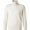 Rabatt 🔥 Cipriani Rollkragen-Pullover BL40/1213/111001 Rollkragenpullover, Reines Kaschmir, Wollweiß 🛒
