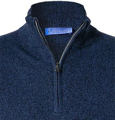 Brandneu 🧨 Cipriani Troyer BL40/1215/118049 Reines Kaschmir, Dunkelblau meliert, Dunkelblau ✨ 4 Brandneu 🧨 Cipriani Troyer BL40/1215/118049 Reines Kaschmir, Dunkelblau meliert, Dunkelblau ✨ – Bild 2