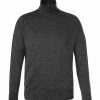 Besorgen 🔔 Cipriani Pullover BR34/1606/SW-419 Stehkragenpullover, Seide-Kaschmir, Anthrazit meliert, Anthrazit 🎉 -Pullover & Strickjacken Verkäufe 379815 norm