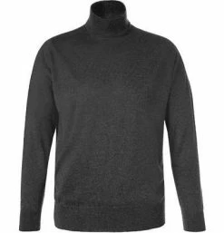 Besorgen 🔔 Cipriani Pullover BR34/1606/SW-419 Stehkragenpullover, Seide-Kaschmir, Anthrazit meliert, Anthrazit 🎉