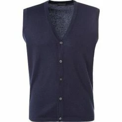 Brandneu 👍 Cipriani Strickweste CR34/1616/SW407 Seide-Kaschmir, Navy ❤️