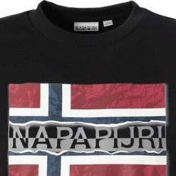 Top 10 🥰 NAPAPIJRI Sweatshirt NP0A4FQZ/041 Baumwolle, Schwarz 🎉 -Pullover & Strickjacken Verkäufe 379836 norm2