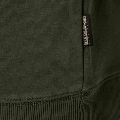 Neu 🔥 NAPAPIJRI Sweatshirt NP0A4FQZ/GE4 Baumwolle, Grün ✔️ -Pullover & Strickjacken Verkäufe 379839 norm3