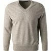 Bester Verkauf 💯 Cipriani V-Pullover BL40/1210/112251 Reines Kaschmir, Hellgrau meliert, Silbergrau 🥰 -Pullover & Strickjacken Verkäufe 379850 master