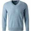 Besorgen 😀 Cipriani V-Pullover BL40/1210/118201 Reines Kaschmir, Hellblau meliert, Hellblau 🎁