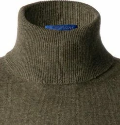 Budget 👍 Cipriani Rollkragen-Pullover BL40/1213/117055 Rollkragenpullover, Reines Kaschmir, Khaki meliert, Khaki 🧨 -Pullover & Strickjacken Verkäufe 379861 norm2