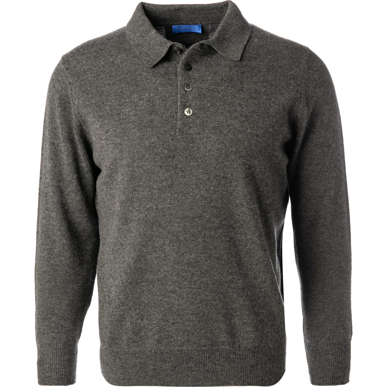 Brandneu 😀 Cipriani Pullover BL40/1212/112075 Reines Kaschmir, Dunkelgrau meliert, Dunkelgrau ⌛ 3 Brandneu 😀 Cipriani Pullover BL40/1212/112075 Reines Kaschmir, Dunkelgrau meliert, Dunkelgrau ⌛