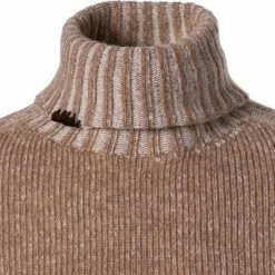 Blitzangebot ⌛ BOB Pullover LIZZIE UNICA/beige-latte Rollkragenpullover, Wolle, Beige meliert 🧨 -Pullover & Strickjacken Verkäufe 379891 norm2