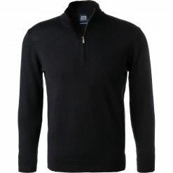 Angebote ✨ BOGGI MILANO Troyer BO21A0166/01 Merinowolle, Navy 🌟