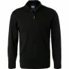 Auslauf 🛒 BOGGI MILANO Troyer BO21A0166/03 Merinowolle, Schwarz ⌛ -Pullover & Strickjacken Verkäufe 379912 master
