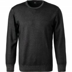 Bestpreis 🛒 BOGGI MILANO Pullover BO20A0061/07 Merinowolle, Anthrazit 👏
