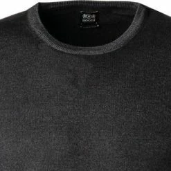 Bestpreis 🛒 BOGGI MILANO Pullover BO20A0061/07 Merinowolle, Anthrazit 👏 -Pullover & Strickjacken Verkäufe 379917 norm2