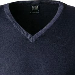 Am billigsten 🎉 BOGGI MILANO Pullover BO20A0062/01 Merinowolle, Navy ⭐ -Pullover & Strickjacken Verkäufe 379945 norm2