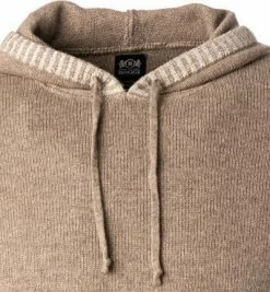 Beste Bewertungen von 💯 BOGGI MILANO Hoodie BO21A0432/01 Kapuzenpullover, Wolle-Kaschmir, Taupe ❤️ -Pullover & Strickjacken Verkäufe 379946 norm2