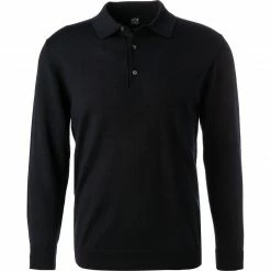 Blitzangebot 😉 BOGGI MILANO Polo-Shirt BO21A0169/01 Pullover, Merinowolle, Navy , Navy ⌛