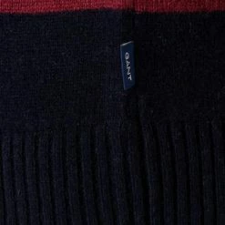 Besorgen ✨ Gant Pullover 8050120/105 Lammwolle, Multicolour gestreift, Multicolor 🌟 -Pullover & Strickjacken Verkäufe 380081 norm3