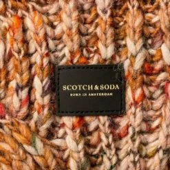 Budget 😉 Scotch & Soda Pullover 163998/0217 Stehkragenpullover, Wolle, Rost 🧨 -Pullover & Strickjacken Verkäufe 380101 norm3