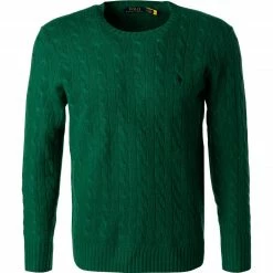 Am billigsten ⌛ Polo Ralph Lauren Pullover 710719546/023 Wolle-Kaschmir, Grün ✔️