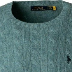 Aktion 👏 Polo Ralph Lauren Pullover 710719546/029 Wolle-Kaschmir, Türkis 👏 -Pullover & Strickjacken Verkäufe 380121 norm2