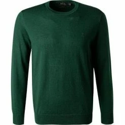 Bester Verkauf ⌛ Polo Ralph Lauren Pullover 710714346/022 Slim Fit, Merinowolle waschbar, Tannengrün ✔️ -Pullover & Strickjacken Verkäufe 380130 norm